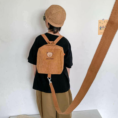 Children Baby Cartoon Bear Pattern Packbags