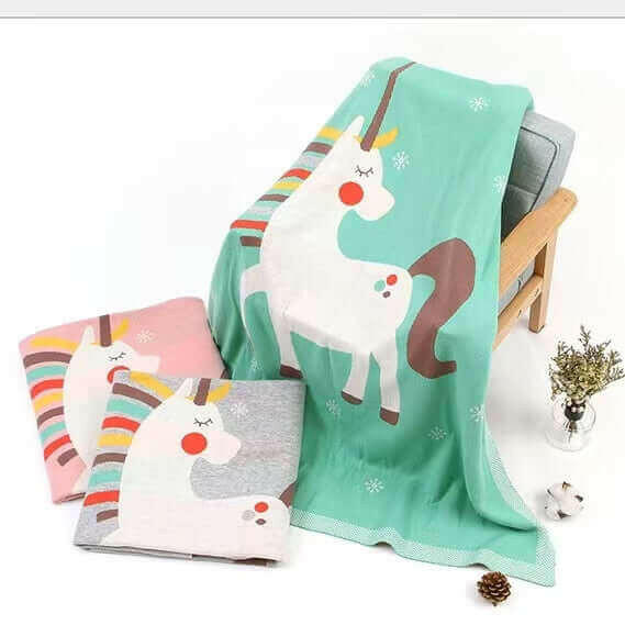 Baby Children’s Unicorn Pattern Contrast Design Air Conditioner