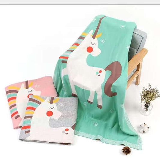 Baby Children’s Unicorn Pattern Contrast Design Air Conditioner