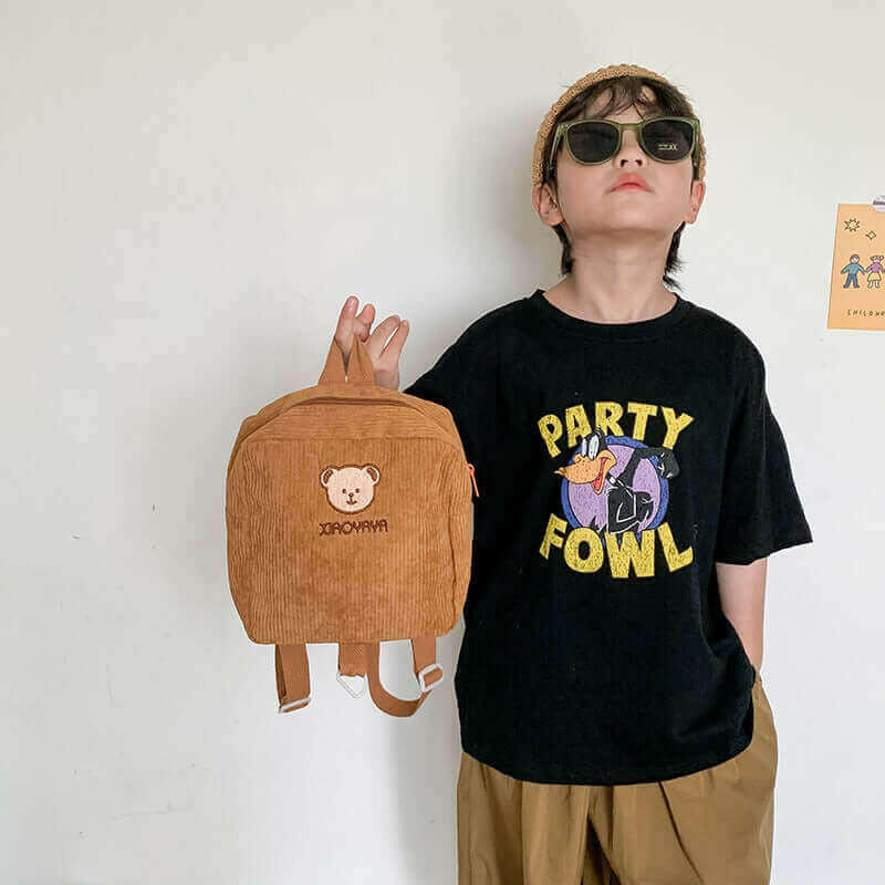 Children Baby Cartoon Bear Pattern Packbags