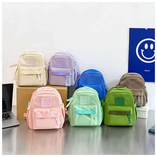 Children Baby Simple Style Outfits Backpack