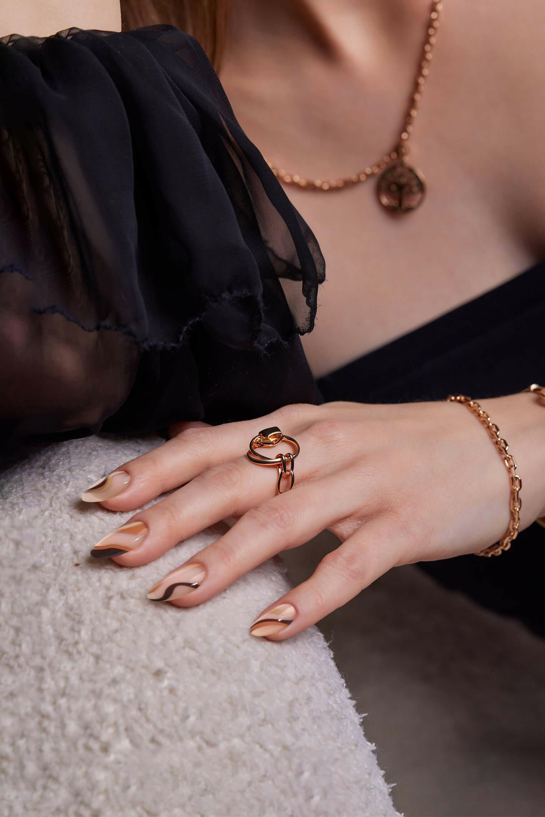 Pumpkin Swirl | Soft &amp; Durable Press-On Nails