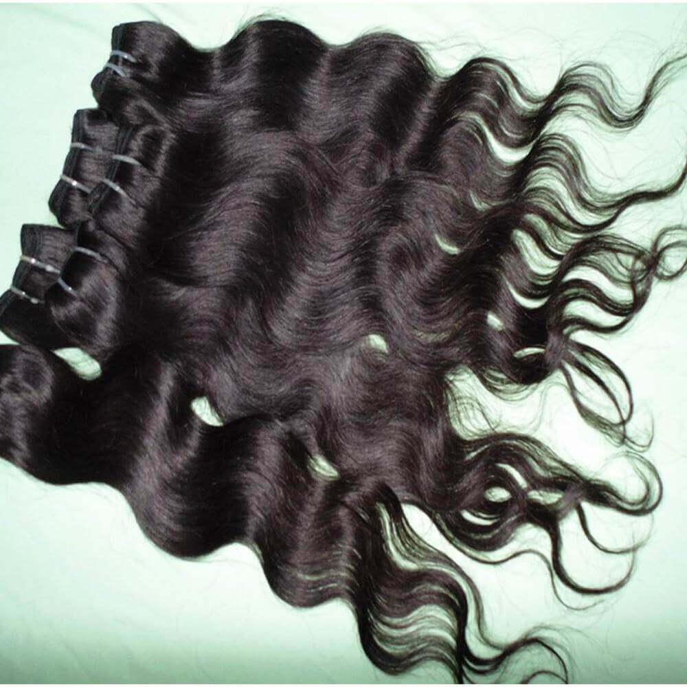 wholesale price processed human hair soft Brazilian body wave weave
