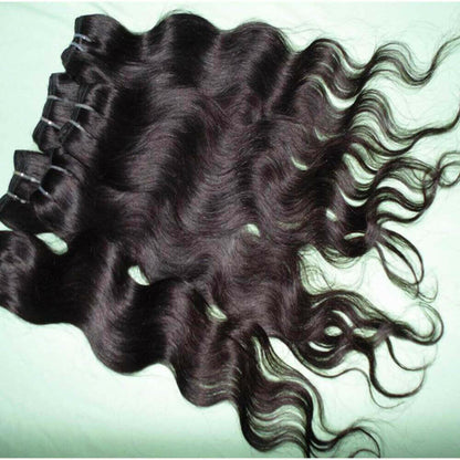 wholesale price processed human hair soft Brazilian body wave weave.