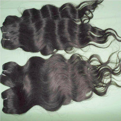 wholesale price processed human hair soft Brazilian body wave weave.