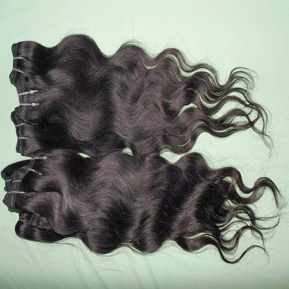 wholesale price processed human hair soft Brazilian body wave weave