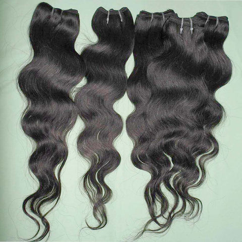 wholesale price processed human hair soft Brazilian body wave weave