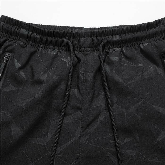 US Stock Men's Shorts Black Casual Loose Shorts Short Pants Sports.