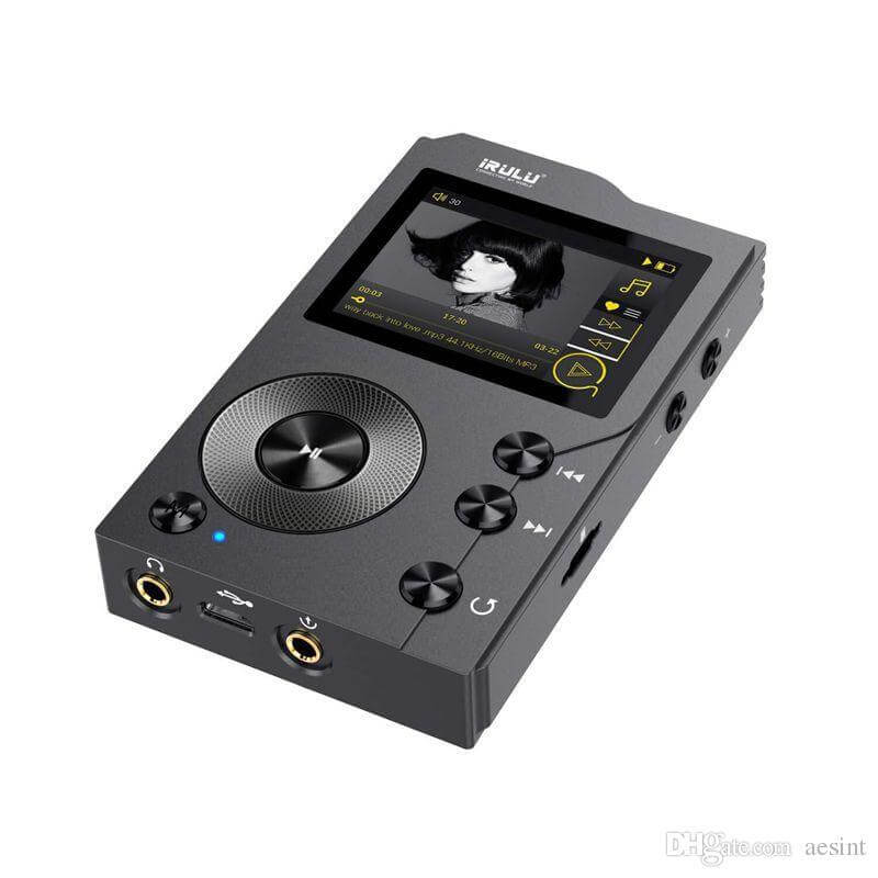 iRULU F20 HiFi Lossless Mp3 Player with Bluetooth:DSD High Resolution