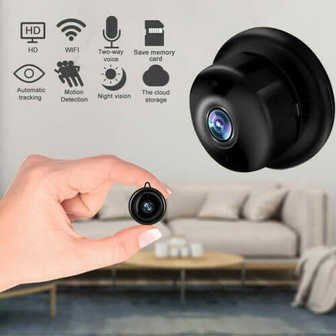 Wireless Mini IP Camera 1080P HD IR CCTV Infrared Night Vision Micro.