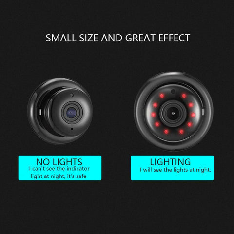 Wireless Mini IP Camera 1080P HD IR CCTV Infrared Night Vision Micro.