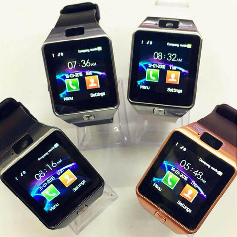 Bluetooth android smart watch with Camera Clock SIM TF Slot smartwatch.