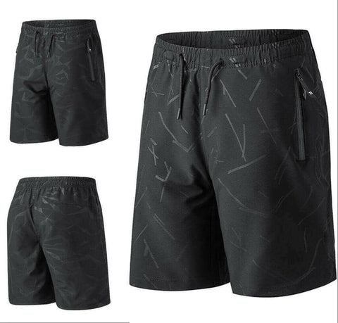 US Stock Men's Shorts Black Casual Loose Shorts Short Pants Sports.