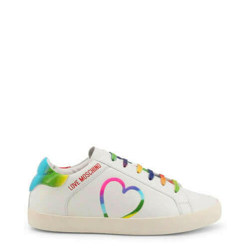 Rainbow Heart Sneakers.