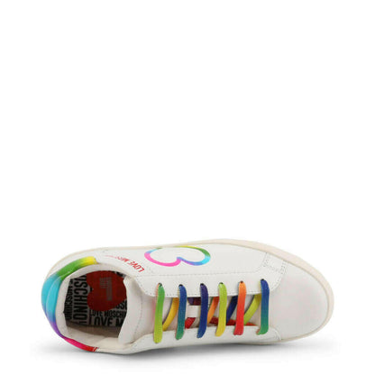 Rainbow Heart Sneakers.