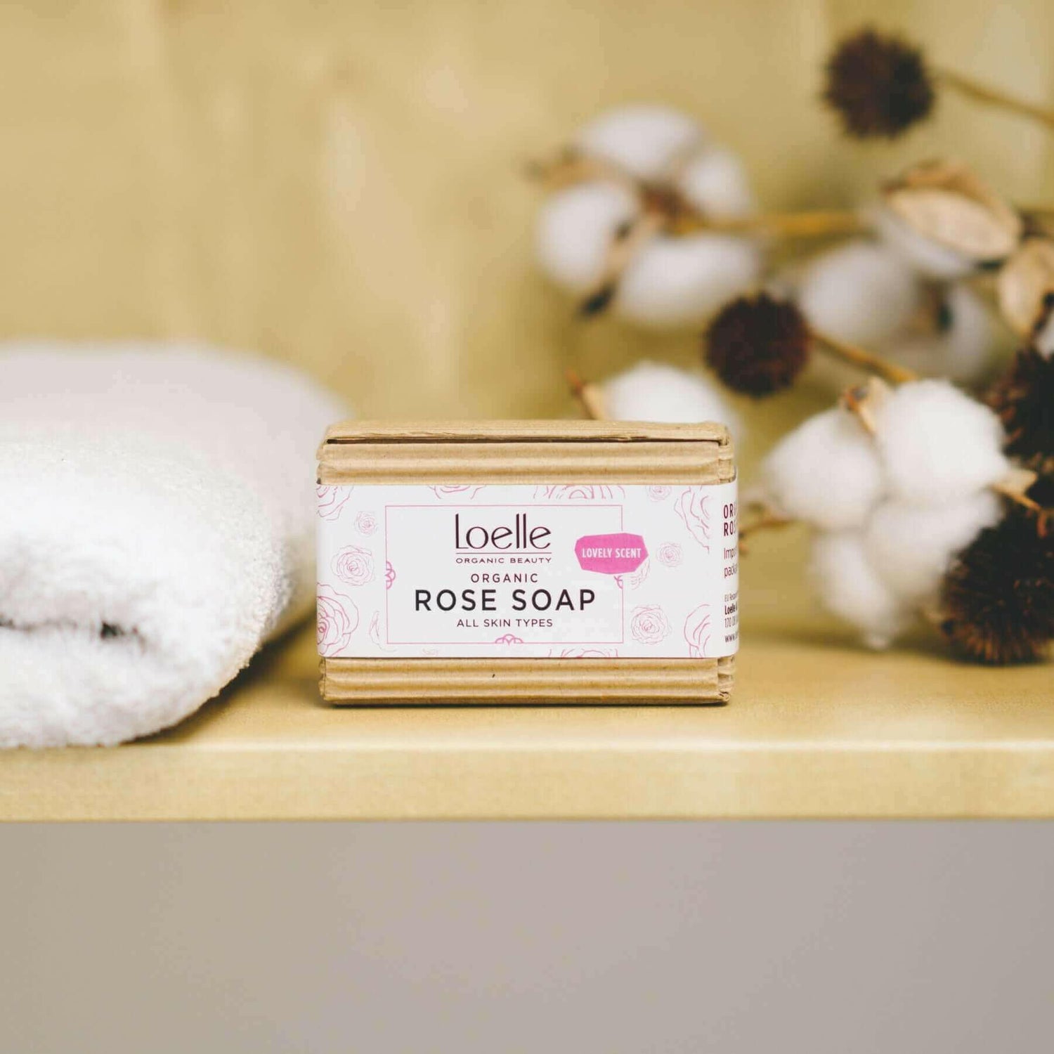 Moroccan Rose Soap - Bar - 75g