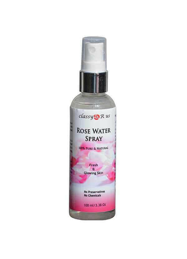 Natural Rose Water Spray.