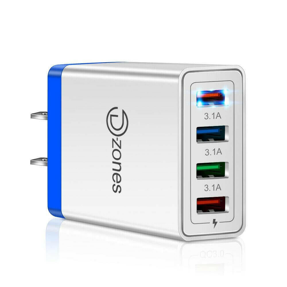 4 Port High-Speed Wall Charger 2 Pack!.