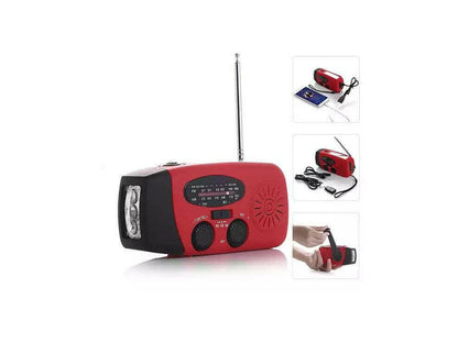 StormSafe Emergency Phone Charger with Flashlight and Weather Radio +.