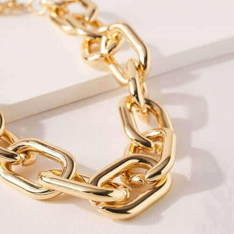 Bold Chain Necklace.