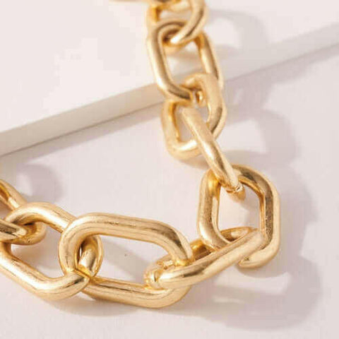 Bold Chain Necklace.