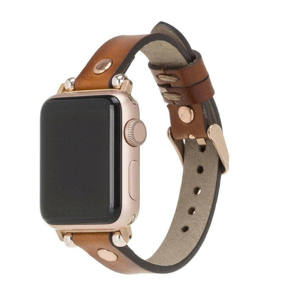 Shibden Ferro  Apple Watch Leather Watch Strap.