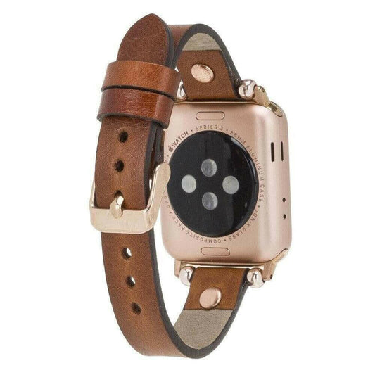 Shibden Ferro  Apple Watch Leather Watch Strap.