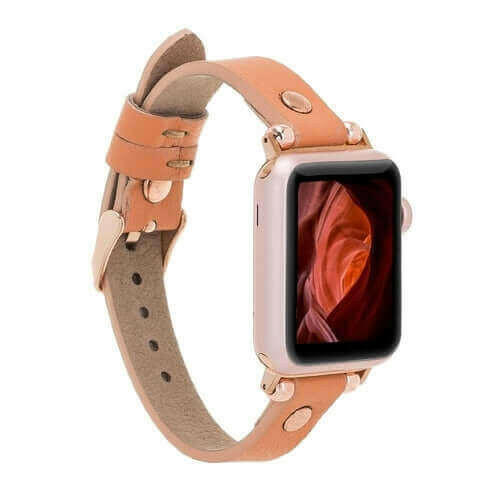 Shibden Ferro  Apple Watch Leather Watch Strap.