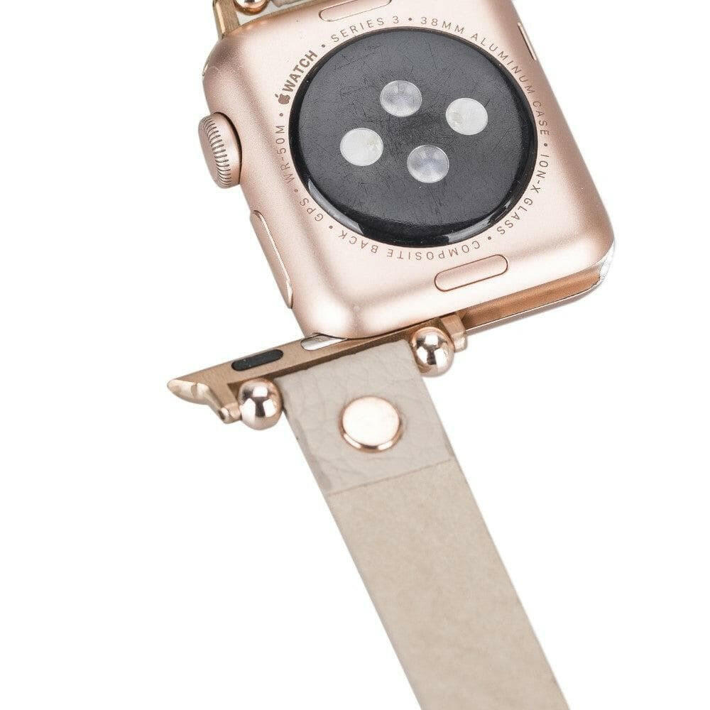 Shibden Ferro  Apple Watch Leather Watch Strap.