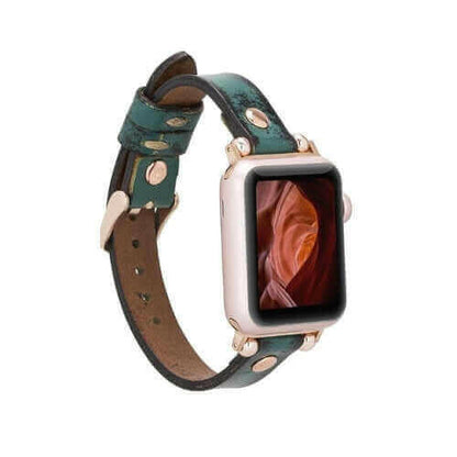 Shibden Ferro  Apple Watch Leather Watch Strap.