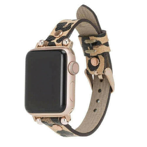 Shibden Ferro  Apple Watch Leather Watch Strap.