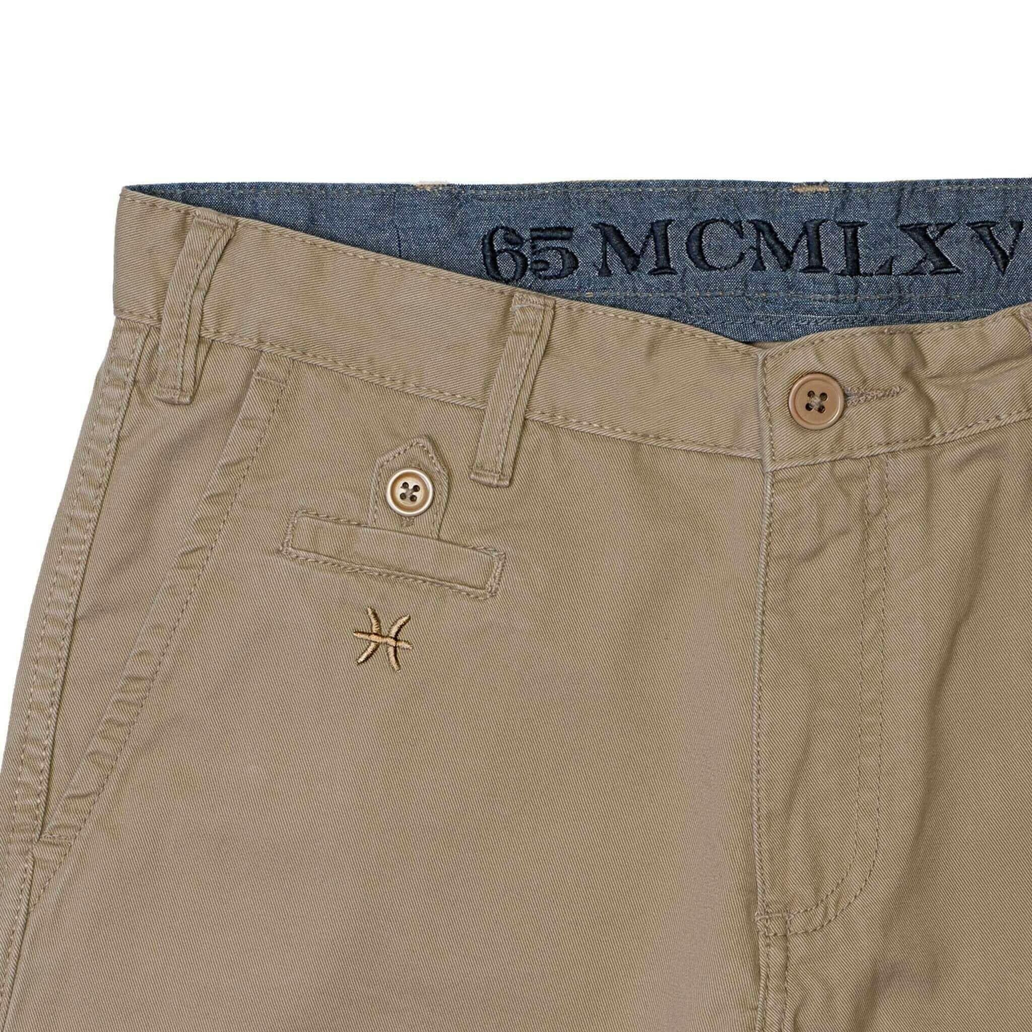 65 MCMLXV Men's Khaki Chino Short.