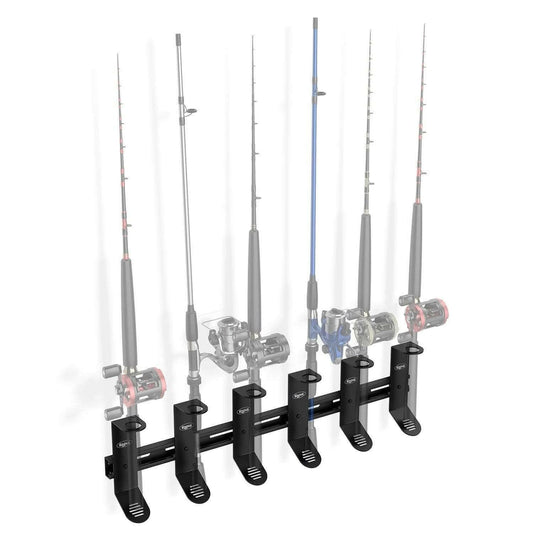 Spinning Fishing Rod Rack Organizer.