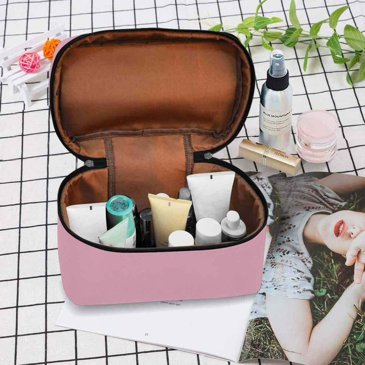 Uniquely You Cosmetic Bag, Rosewater Red Travel Case
