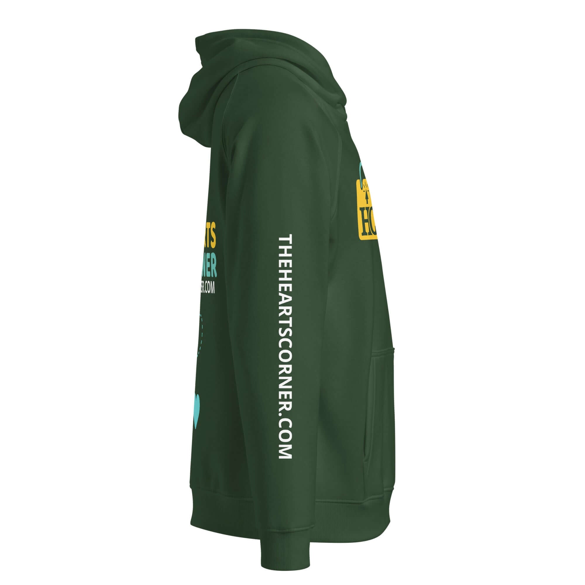 Unisex eco raglan hoodie