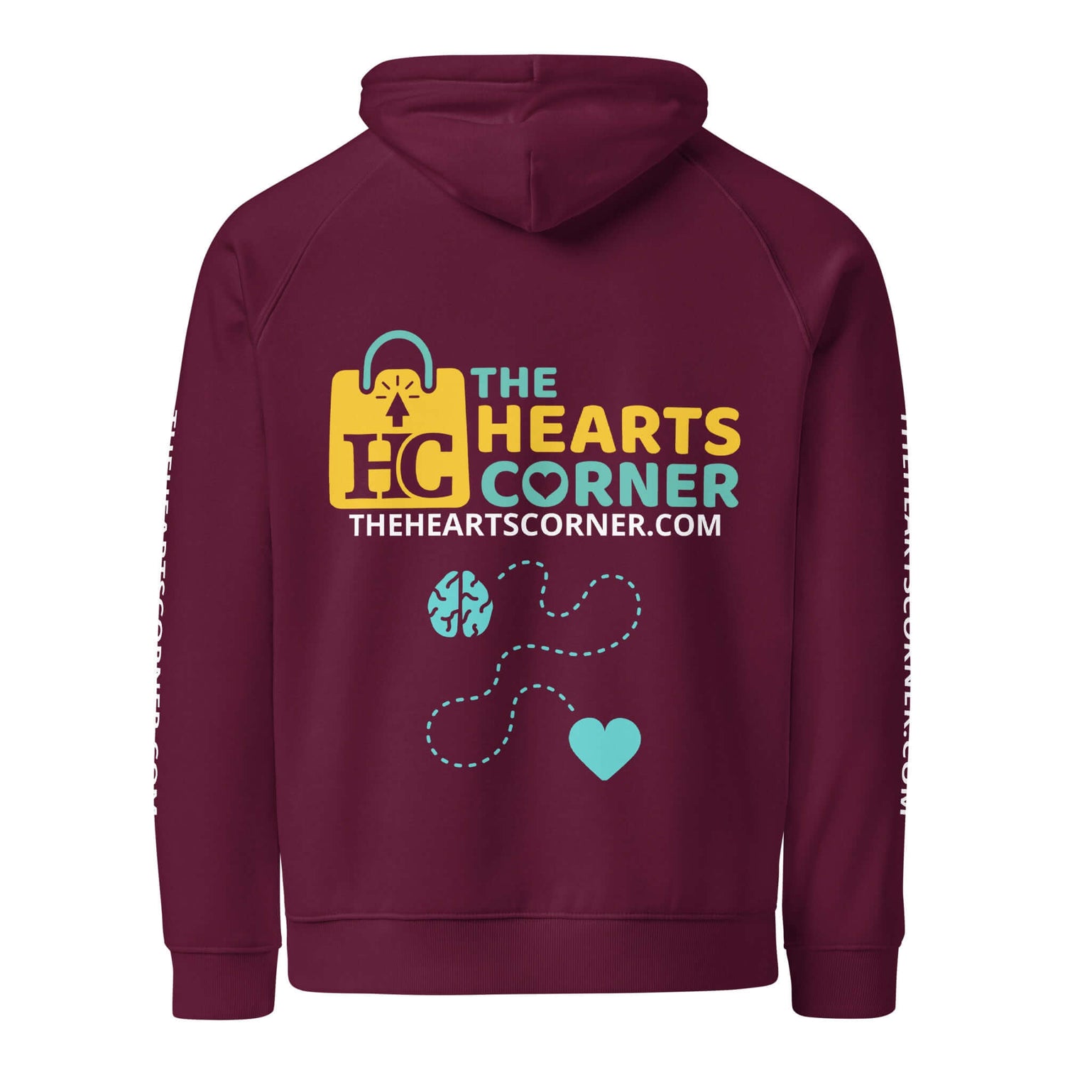 Unisex eco raglan hoodie