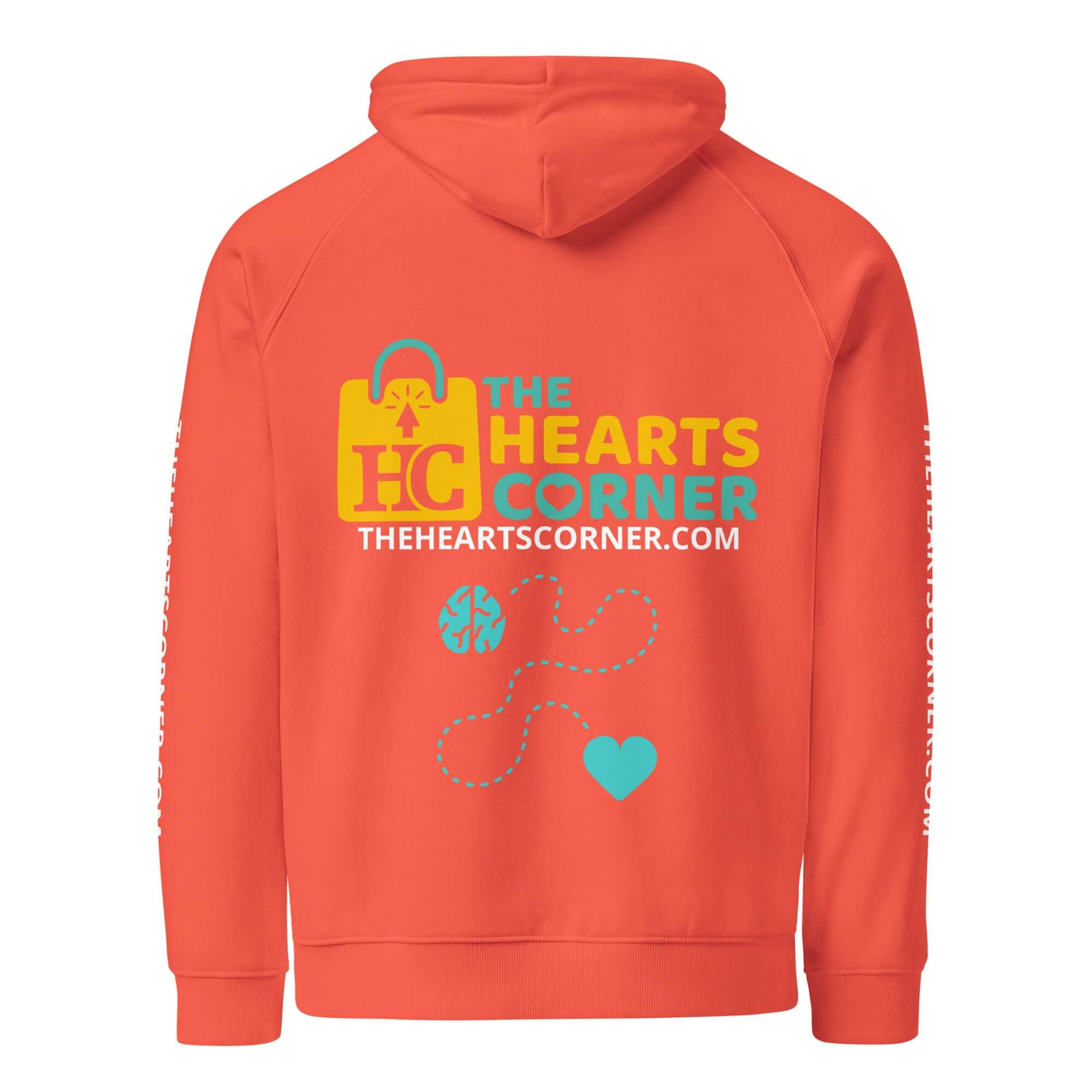 Unisex eco raglan hoodie