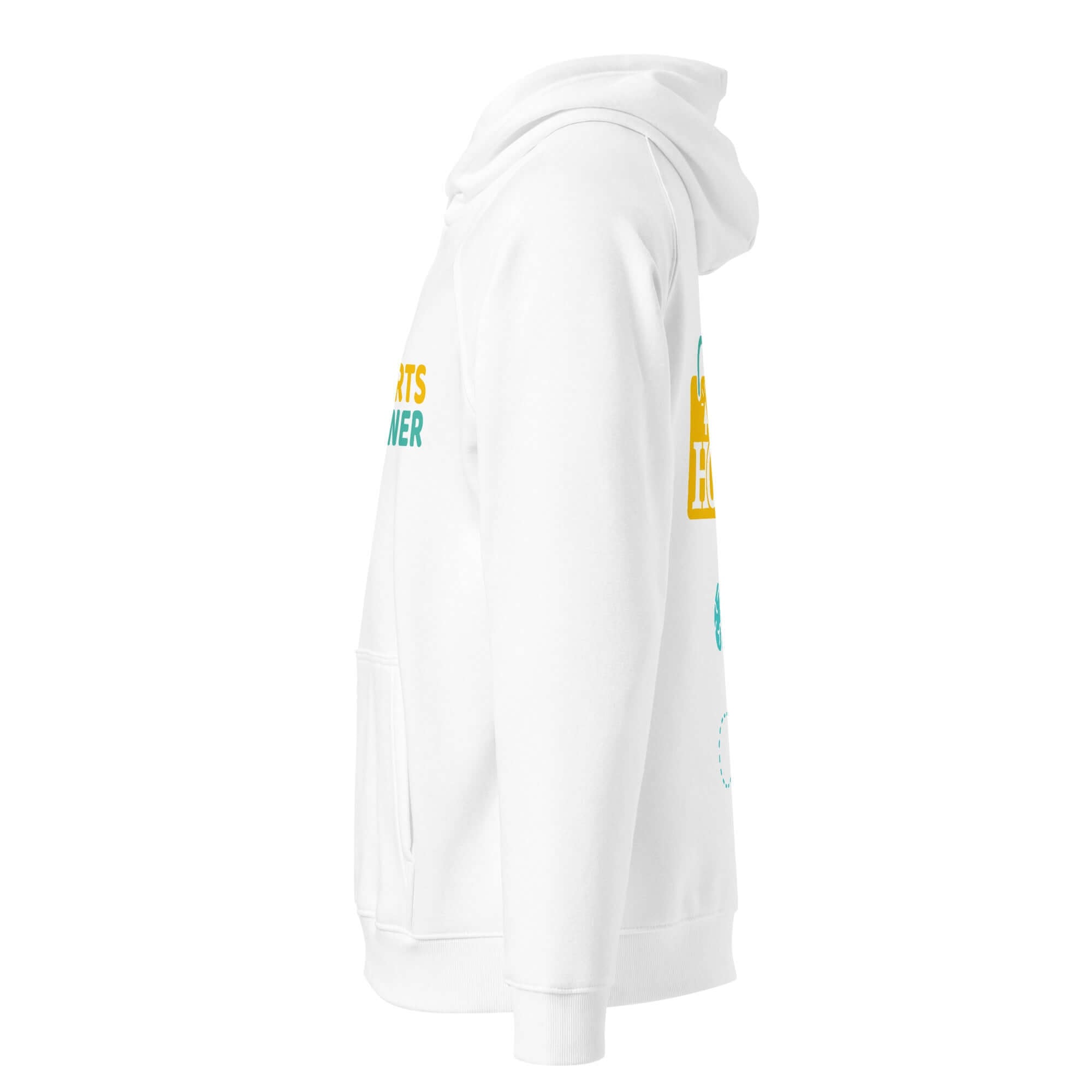 Unisex eco raglan hoodie