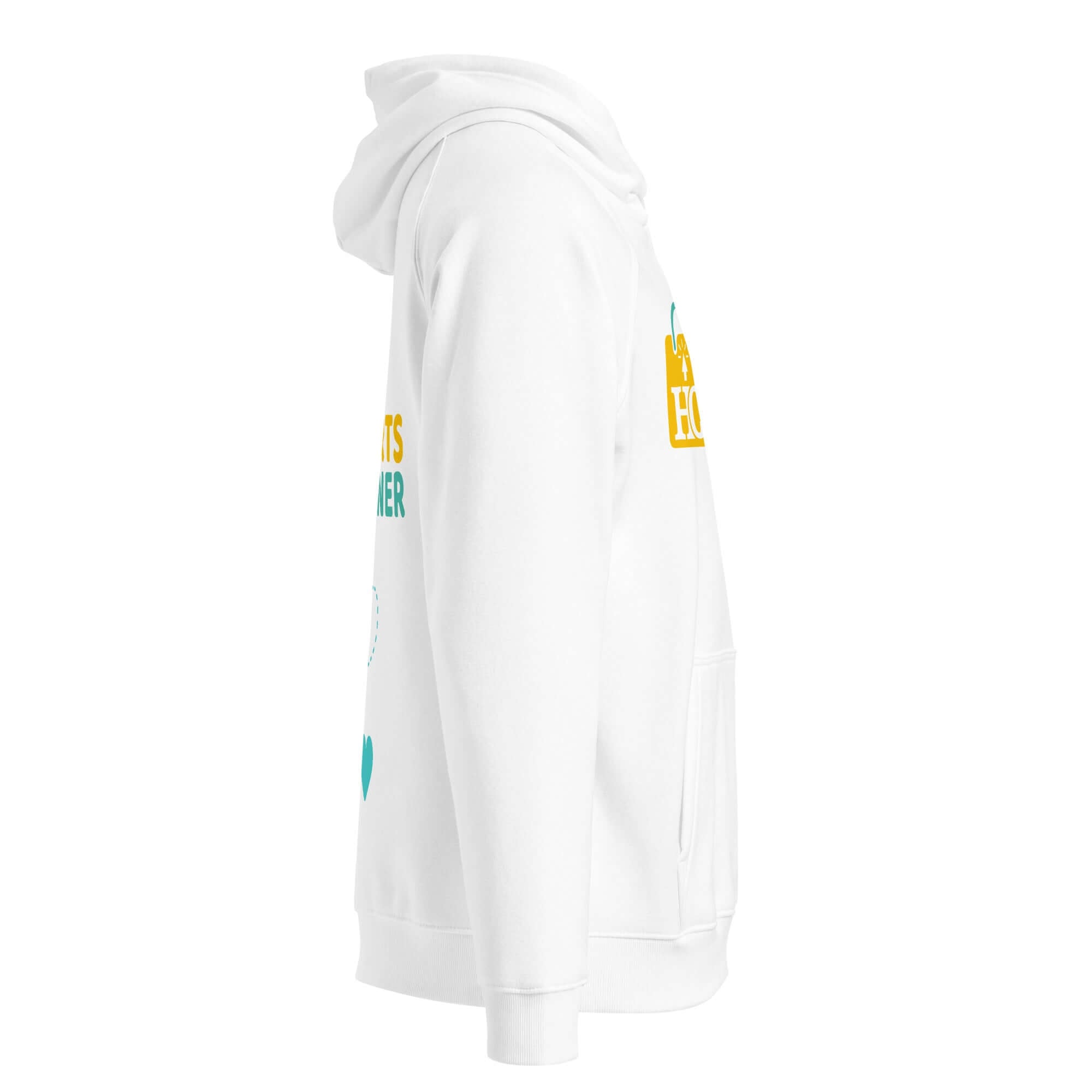 Unisex eco raglan hoodie