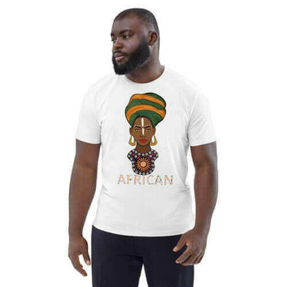 Unisex organic cotton t-shirt.