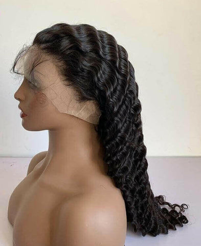 Beumax 13x6 Loose Deep wave Lace Frontal Human Hair Wigs.