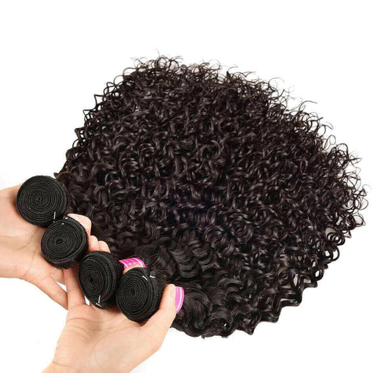 Wholesale 5/6/10/12 Bundles Brazilian Water Wave 10A Grade Human Hair.