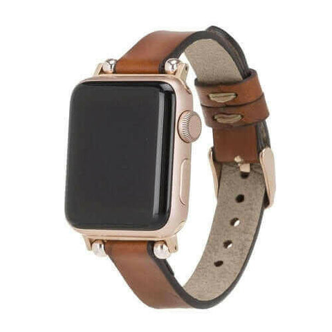 Wollaton Ferro Apple Watch Leather Straps.