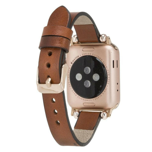 Wollaton Ferro Apple Watch Leather Straps.