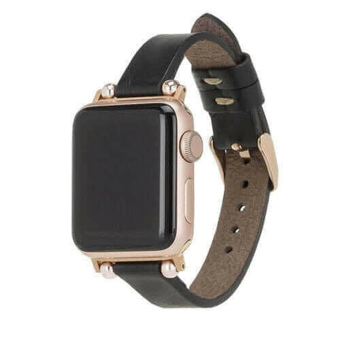 Wollaton Ferro Apple Watch Leather Straps.