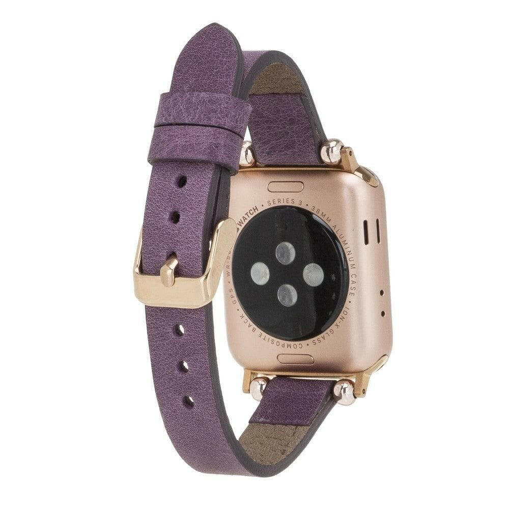 Wollaton Ferro Apple Watch Leather Straps.