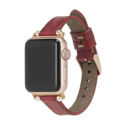 Wollaton Ferro Apple Watch Leather Straps.