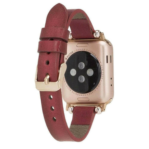 Wollaton Ferro Apple Watch Leather Straps.