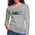 Womens Long Sleeve Graphic Tee, Stand Strong Print