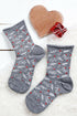 WONDERLAND grey angora socks for children